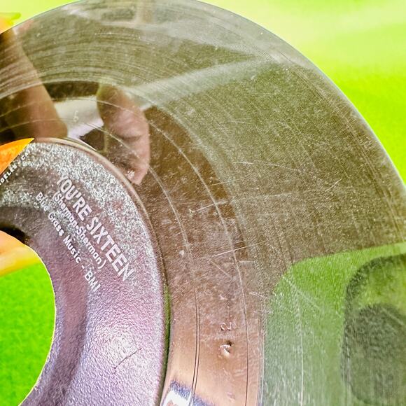 JOHNNY BURNETTE You're Sixteen / I Beg‎ Your Pardon Liberty F-55285 45rpm Record - Picture 4 of 8